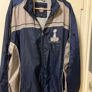 Vintage Dallas cowboy wind breaker Super Bowl 45
